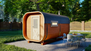 Квадро баня-бочка: размеры и комфорт